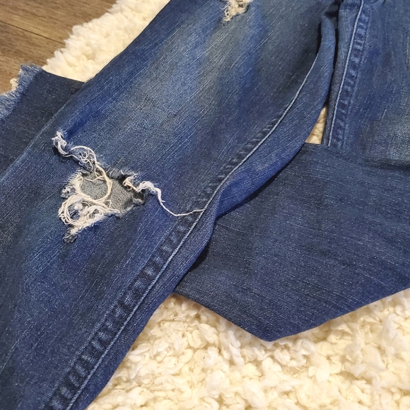 Sky And Sparrow Distressed Jeans - Picture 2 of 9